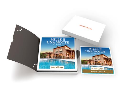 SMARTBOX - Mille e una notte da vivere - Cofanetto regalo - 1 notte con colazione oppure 1 notte con colazione e aperitivo o - 2