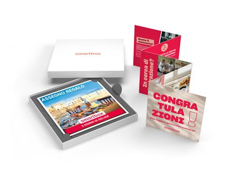 SMARTBOX - 3 giorni di delizie - Cofanetto regalo - 2 notti con colazione e 1 cena per 2 persone - 2