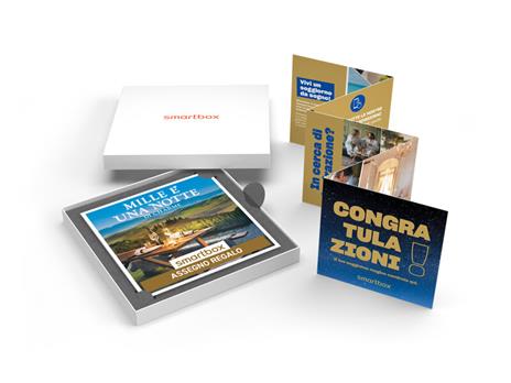 SMARTBOX - Mille e una notte di charme - Cofanetto regalo - 1 o 2 notti con colazione e possibilità di cena - 2