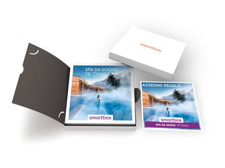 SMARTBOX - Spa da sogno - Cofanetto regalo - 1 ingresso di 5h presso un centro QC Terme e un regalo benessere per 2 persone - 2