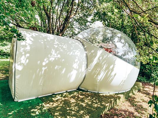 SMARTBOX - 1 notte in Bubble Glamping in Toscana con Prosecco e accesso alla vasca idromassaggio - Cofanetto regalo - 3
