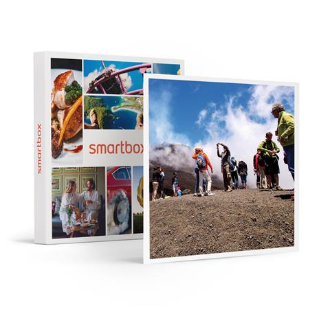 SMARTBOX - Trekking guidato di 5h 30min ai crateri sommitali dellEtna e attrezzatura inclusa per 2 - Cofanetto regalo
