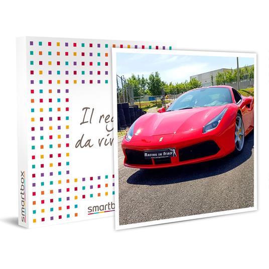 SMARTBOX - Mini GT: 2 giri in Ferrari 488 da copilota con video - Cofanetto regalo