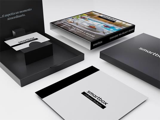 SMARTBOX - Evasione tra relax e gusto - Cofanetto regalo - 1 notte con 1 cena e/o 1 accesso alla Spa in hotel 4*, 4*S, relais e resort per 2 persone - 2
