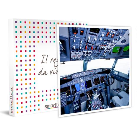 SMARTBOX - Pilota per un giorno: volo di 1h con simulatore per 2 persone - Cofanetto regalo