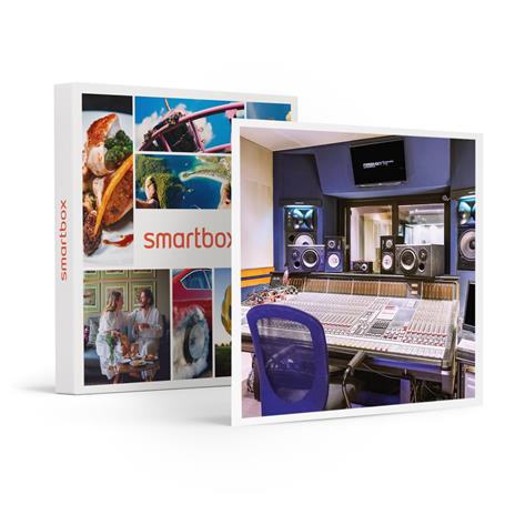 SMARTBOX - Passione per la musica: sessione di registrazione in studio professionale con fonico - Cofanetto regalo