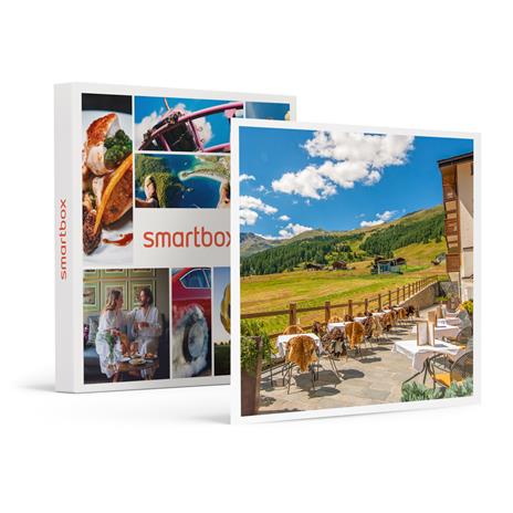 SMARTBOX - Paradiso tra le Alpi: 1 notte in resort 4* con Spa a Livigno - Cofanetto regalo