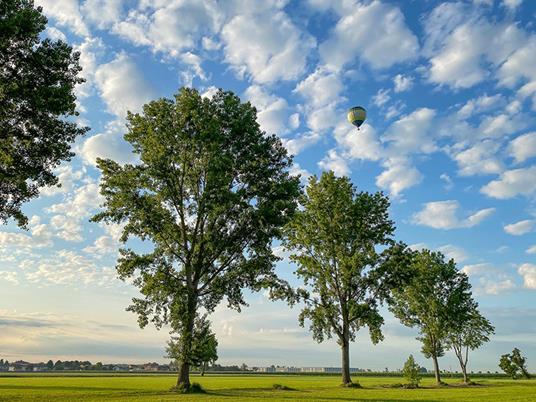 SMARTBOX - 1 volo in mongolfiera pomeridiano con gustoso aperitivo per 2 - Cofanetto regalo - 3