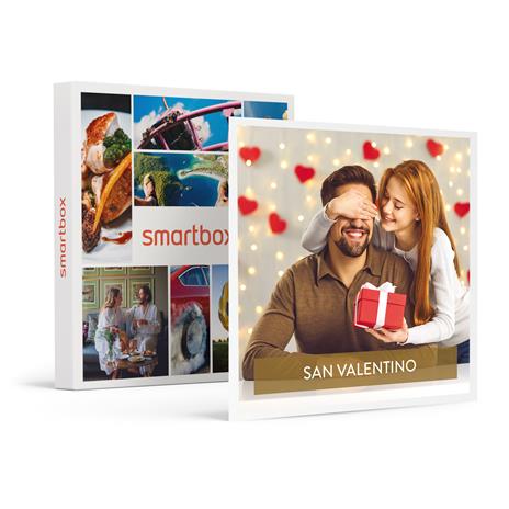 SMARTBOX - San Valentino su pista: 2 giri alla guida di una Ferrari per lui - Cofanetto regalo