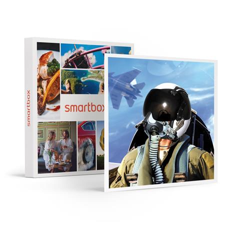 SMARTBOX Top Gun per un giorno: volo su simulatore Caccia F18 di 1h ed esperienza in simulatore Airbus 320 Cofanetto regalo