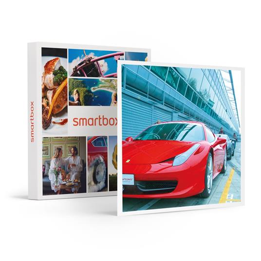 SMARTBOX - Passione adrenalina: 2 emozionanti giri su Ferrari F458 Italia all'Autodromo di Cremona - Cofanetto regalo