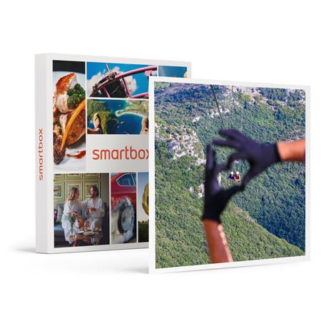 SMARTBOX - Emozioni appese a un filo: 1 volo in Zipline per 2 in Cilento - Cofanetto regalo
