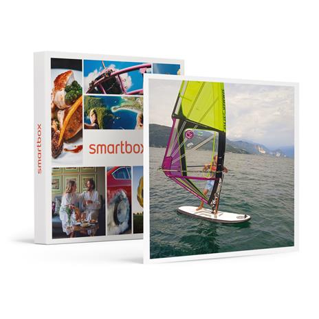 SMARTBOX - 1 lezione di windsurf sul Lago Maggiore per te - Cofanetto regalo