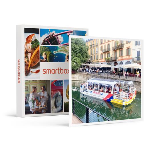 SMARTBOX - Tour in barca alla scoperta dei Navigli e della Darsena a Milano per 2 - Cofanetto regalo