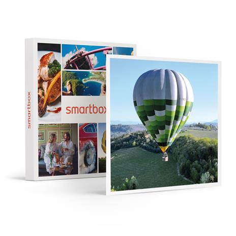 SMARTBOX - Chianti in mongolfiera: 1 suggestivo volo per 1 persona con Prosecco e assaggi tipici - Cofanetto regalo