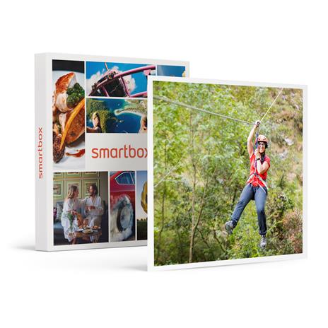 SMARTBOX Emozioni dalla preistoria: zipline visita alle grotte e al museo di Equi Geo-Archeo Park per 1 Cofanetto regalo