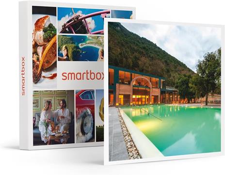 SMARTBOX - Ingresso alla Spa termale Bagni Triponzo, light lunch e massaggio viso per 1 - Cofanetto regalo