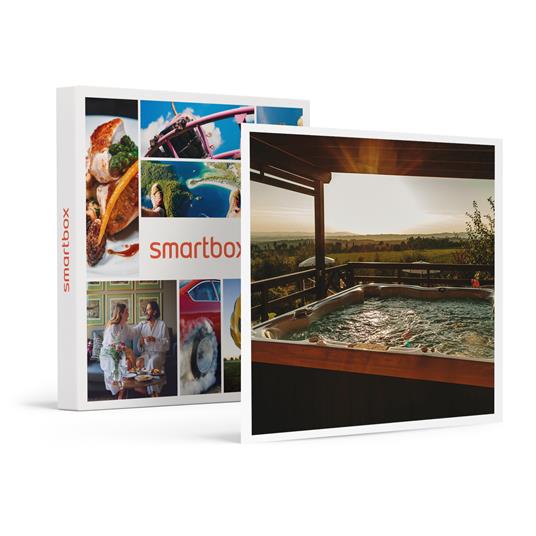 SMARTBOX - Relax tra i vigneti: 1 notte e accesso esclusivo alla Spa con vasca Jacuzzi® in Villa vicino a Siena - Cofanetto regalo