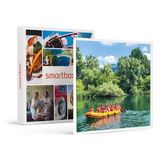 SMARTBOX - Adrenaliniche emozioni sull’Adda: 1 discesa di Soft Rafting per 1 persona - Cofanetto regalo