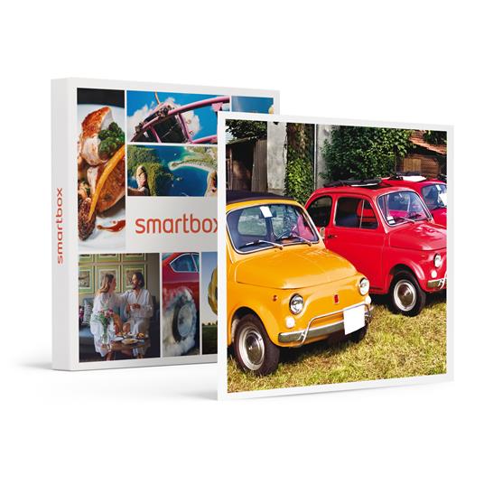 SMARTBOX - Guida lenta di una Fiat o Mini Cooper d’epoca sul Lago di Garda (10h) - Cofanetto regalo