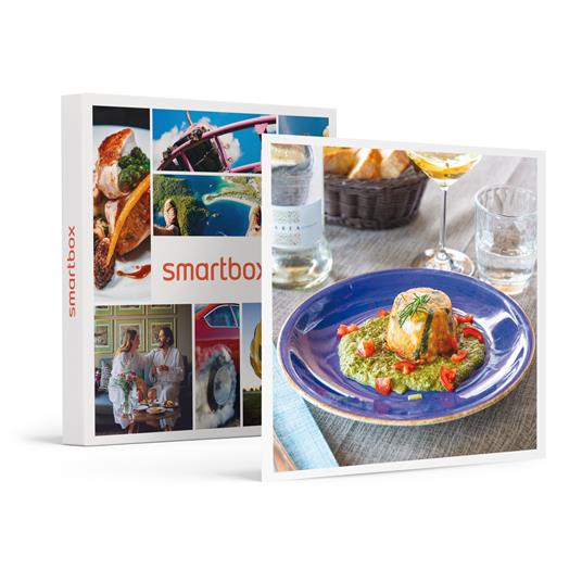 SMARTBOX - Menù Degustazione con calice di vino in ristorante MICHELIN in Piemonte - Cofanetto regalo