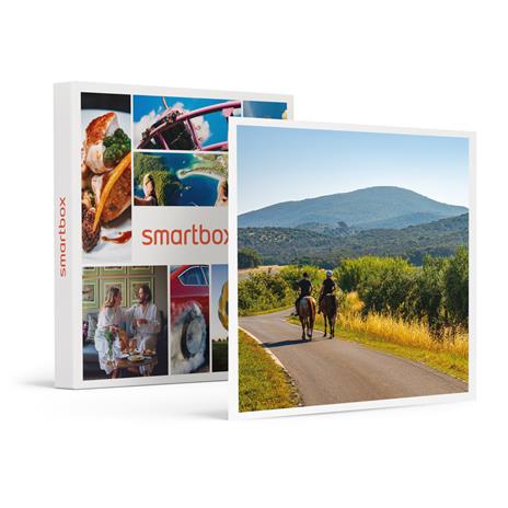 SMARTBOX - A cavallo con gusto: passeggiata a cavallo di 45min e pranzo per 2 persone in Piemonte - Cofanetto regalo