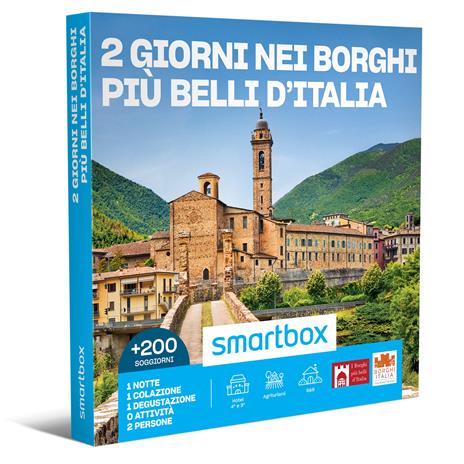 SMARTBOX 2 giorni nei borghi più belli d'Italia 1 notte con colazione e degustazione o attività di svago per 2 persone