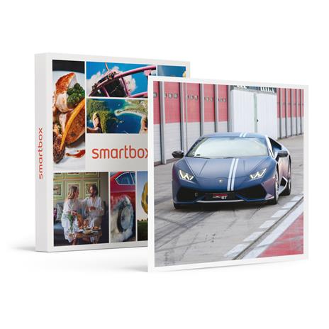 SMARTBOX - 2 giri su Lamborghini Huracán Avio con video sul Circuito Internazionale di Busca in Piemonte - Cofanetto regalo
