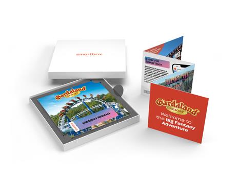 SMARTBOX - Gardaland - 1 ingresso per 2 - Cofanetto regalo - Ingresso a Gardaland per 2 persone - 2