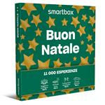 SMARTBOX - Buon Natale - Cofanetto regalo - 1 soggiorno o 1 soggiorno con trattamento benessere o 1 cena o 1 pausa relax o 1 attività sportiva per 2 persone