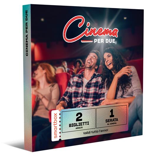 SMARTBOX - Cinema per due - Cofanetto regalo - 2 biglietti d''ingresso validi per 2 persone