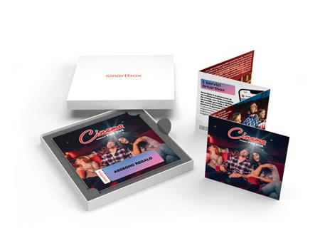 SMARTBOX - Cinema per due - Cofanetto regalo - 2 biglietti d''ingresso validi per 2 persone - 2