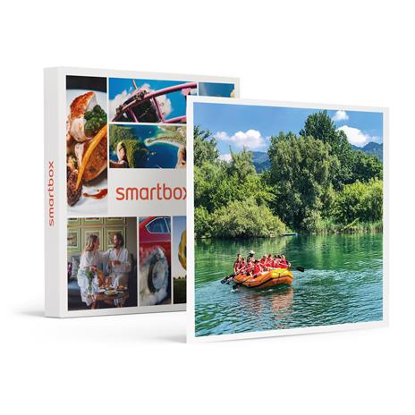 SMARTBOX - Avventura sull’Adda: 1 discesa di Soft Rafting per 2 persone vicino a Bergamo - Cofanetto regalo