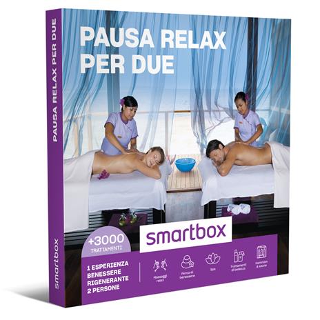 SMARTBOX - Pausa relax per due - Cofanetto regalo - 1 esperienza benessere per 2 persone