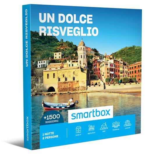 SMARTBOX - Un dolce risveglio - Cofanetto regalo - 1 notte per 2 persone