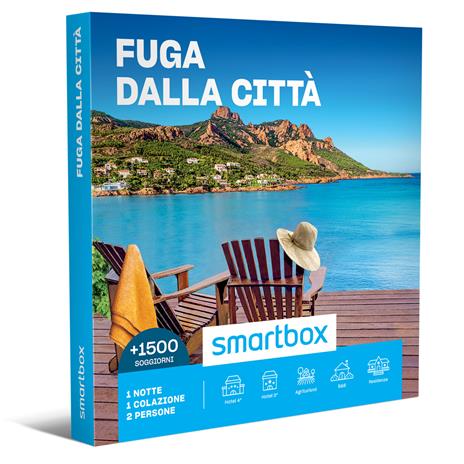 SMARTBOX - FUGA DALLA CITTÀ - Cofanetto regalo - 1 notte con colazione per 2
