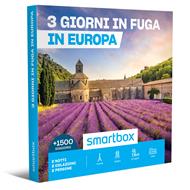 SMARTBOX - 3 giorni in fuga in Europa - Cofanetto regalo - 2 notti con colazione per 2 persone
