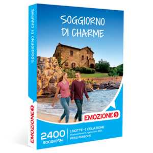 Idee regalo Soggiorno di charme. Cofanetto Smartbox Emozione 3