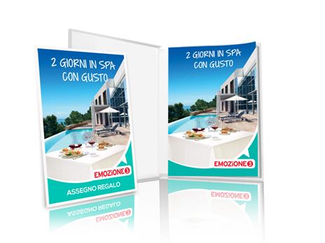 EMOZIONE3 2 giorni in spa con gusto Cofanetto regalo 1 notte con prima colazione, 1 cena e 1 percorso benessere per 2 persone - 2