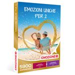 EMOZIONE3 - Emozioni uniche per 2 - Cofanetto regalo - 1 attività a scelta tra benessere, fitness o sfiziose degustazioni