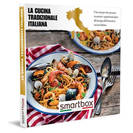 SMARTBOX - La cucina tradizionale italiana - Cofanetto regalo - 1 cena per 2 persone all'insegna della cucina tradizionale italiana