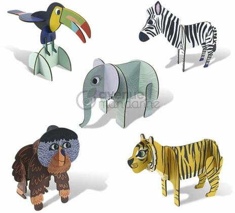 Puzzle in 3D. Lo Zoo - 2
