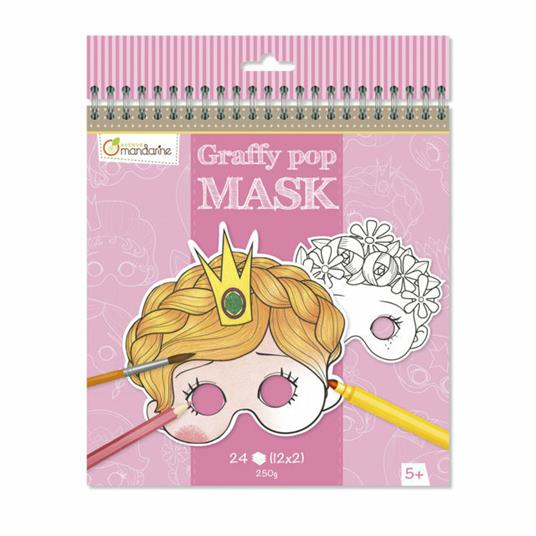 Graffy. Maschera da Ritagliare: Bambini
