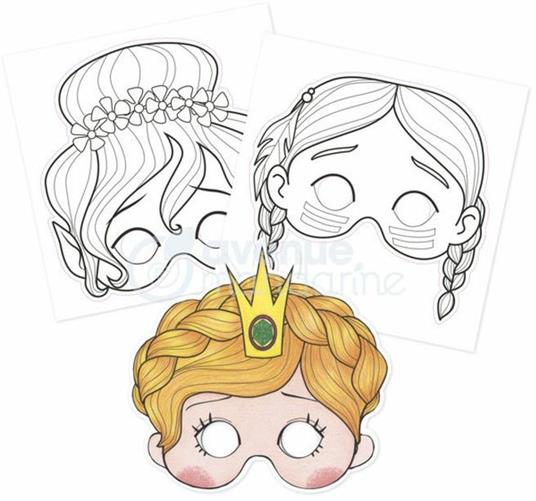 Graffy. Maschera da Ritagliare: Bambini - 2