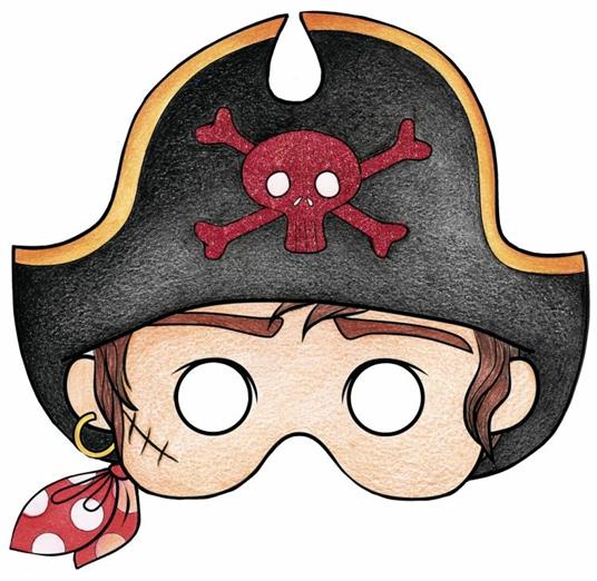 Graffy. Maschera da Ritagliare: Bambine - 4