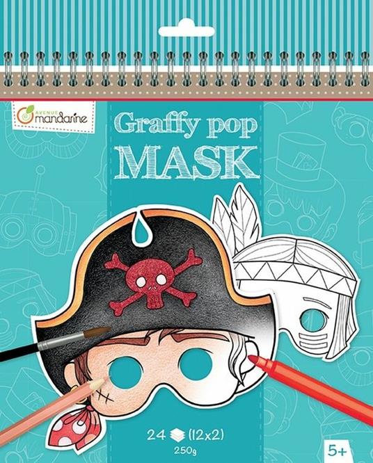 Graffy. Maschera da Ritagliare: Bambine - 5