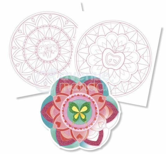 Graffy. Mandala da Ritagliare: Bambine - 2