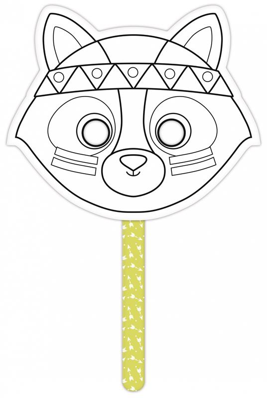 Graffy Stick, Orsetto lavatore Apache (bastoncino con figura)