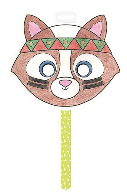 Graffy Stick, Orsetto lavatore Apache (bastoncino con figura) - 3