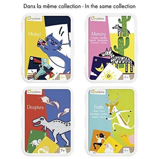 Avenue Mandarine Jeux de Cartes Filoup Carte da Gioco, Multicolore, CO106O - 2